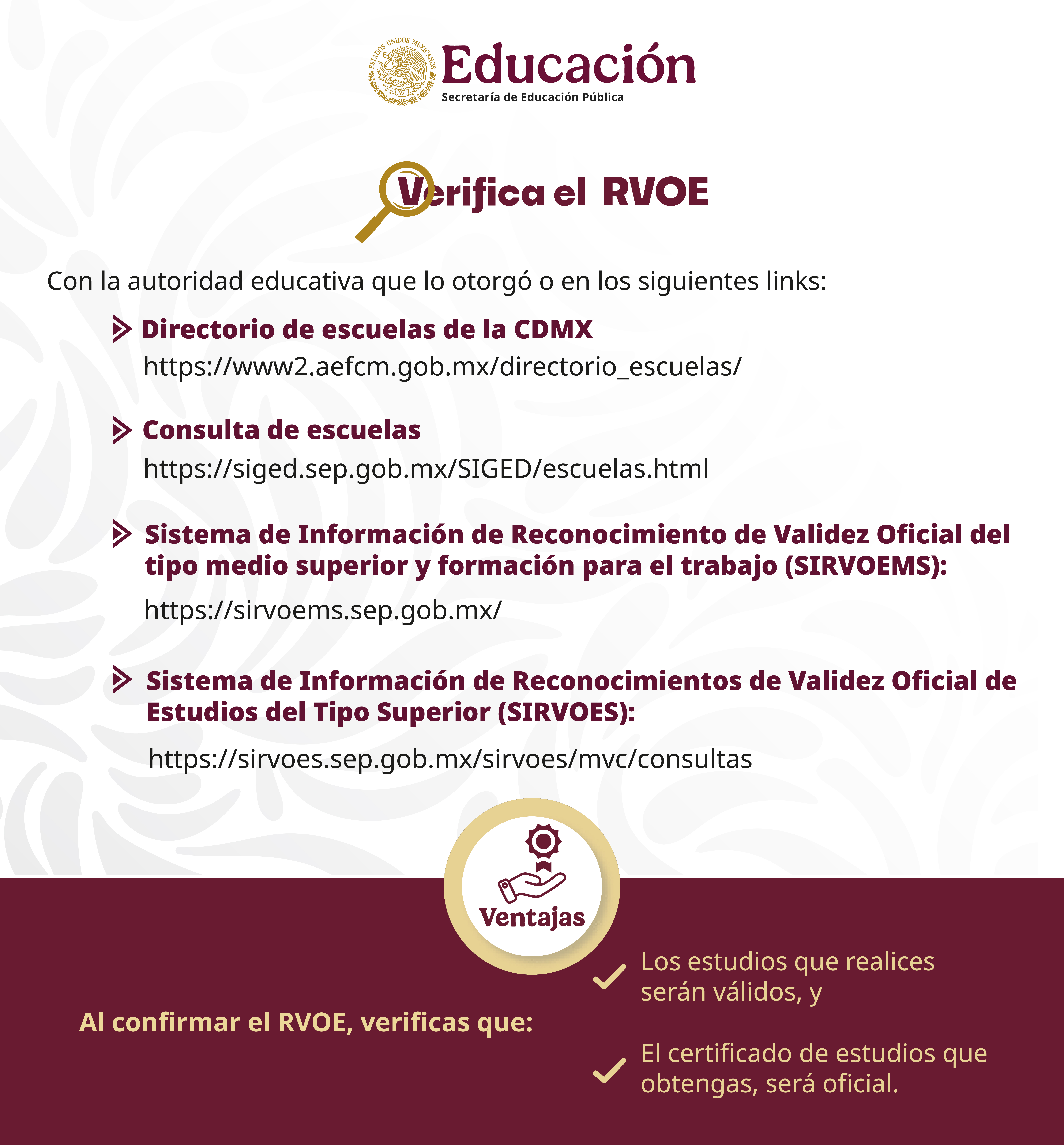 Aviso Certificación